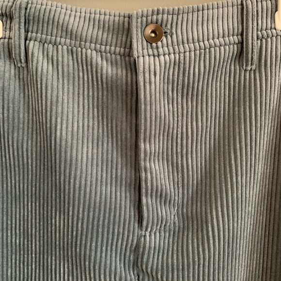 NWT Banana Republic Blue Corduroy Skirt - Picture 3 of 7